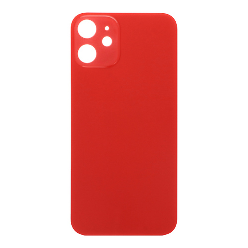 iPhone 12 Mini, Bagglas i Rød (Large hole)