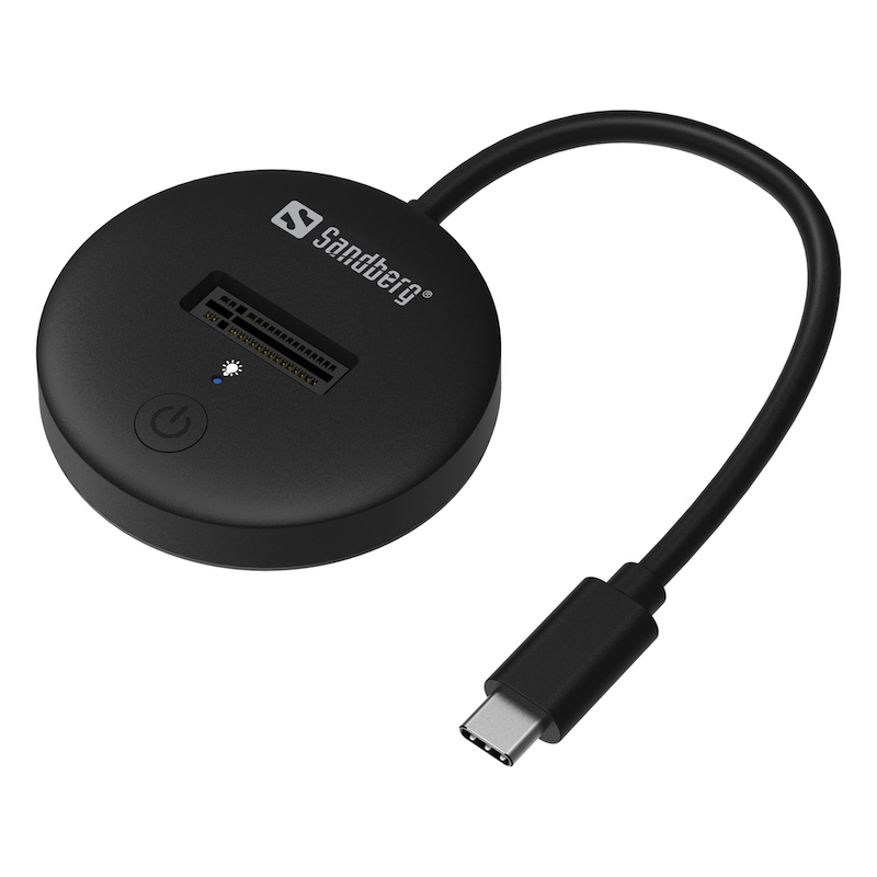 USB 3.2 Dock for M.2+NVMe SSD (USB-C)
