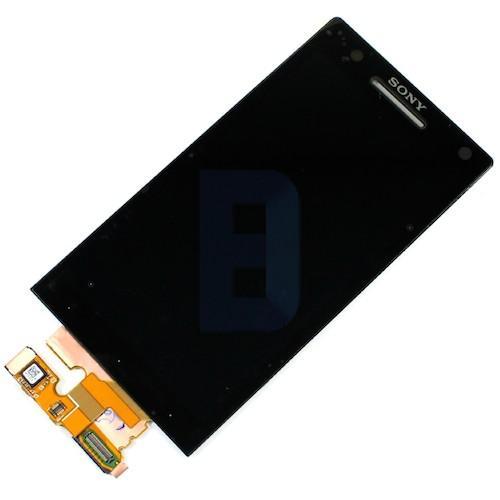 Sony Xperia S Front glas m. touch og LCD skærm.