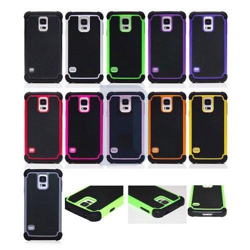 Samsung Galaxy S5 Silikone Football Cover Rød