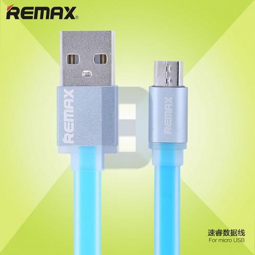REMAX mikroUSB lade/data kabel i Blå