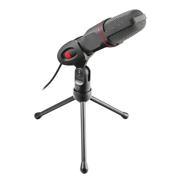 Trust Gaming GXT 212 Mico, Mikrofon, Kabling, Sort