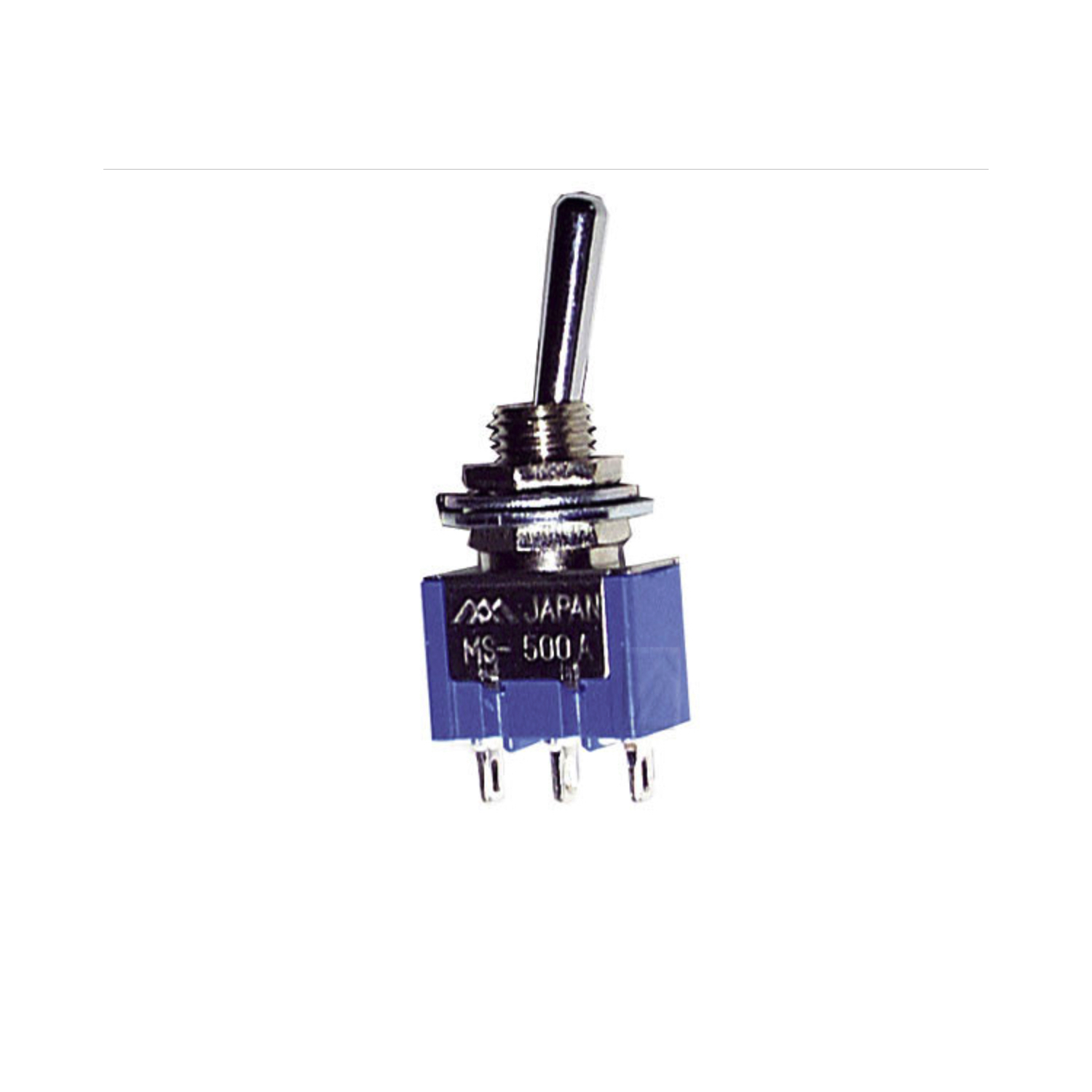 MS 500 D Vippekontakt 1-Pol On/Off Mikroomskifter 6A 125V M6