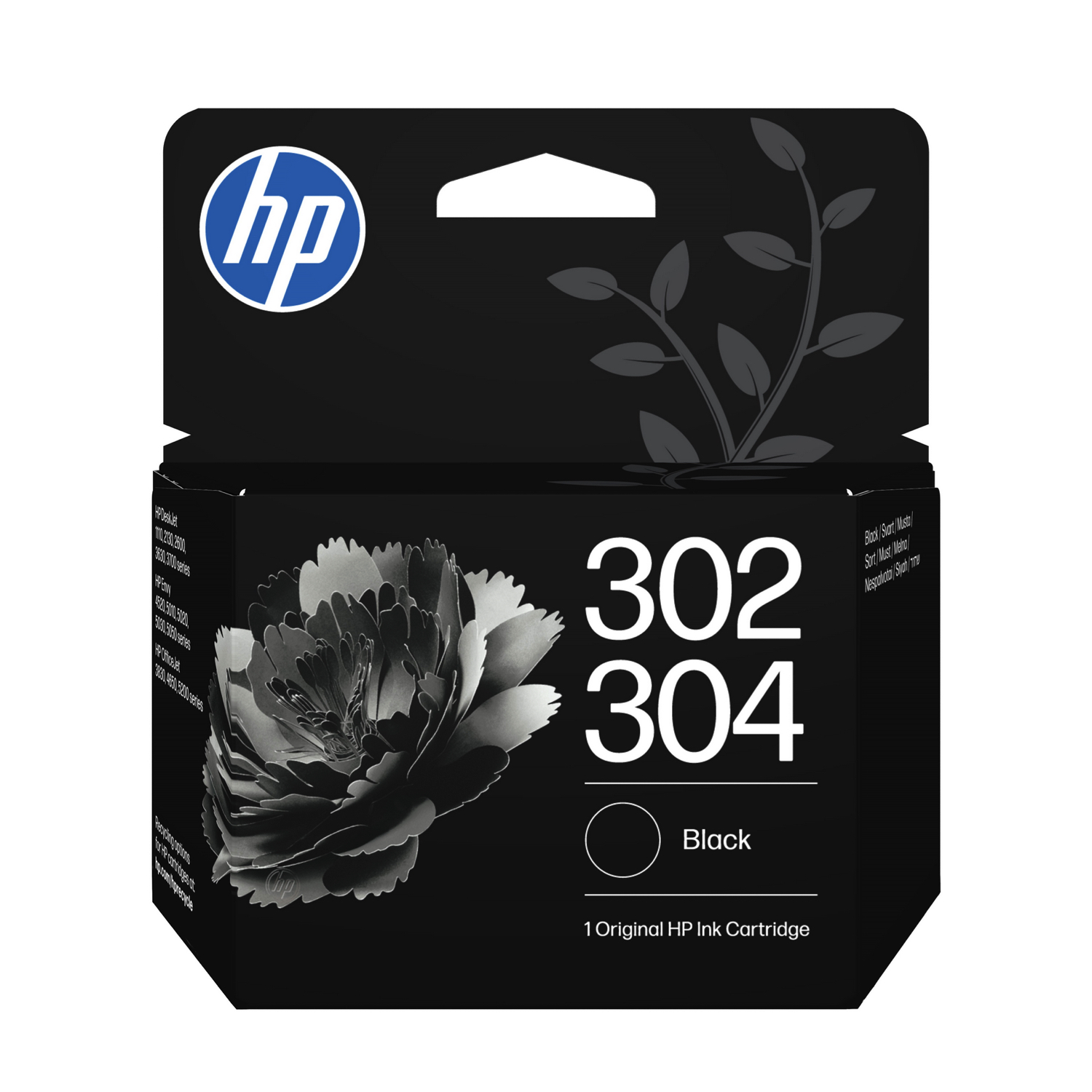 HP 302/304 Sort Original Blækpatron B7RT7AE til HP DeskJet, ENVY & OfficeJet