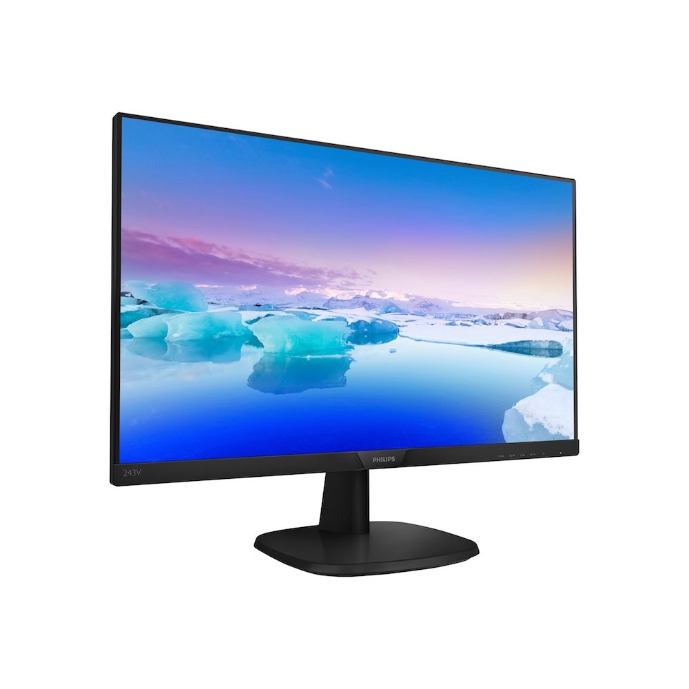 Philips V-line 243V7QJABF 24" HDMI, VGA, DisplayPort - højtalere