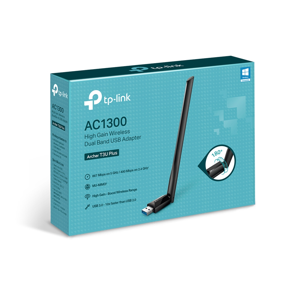 Archer T3U Plus WLan Dualband USB-stick, 5GHz/2.4GHz