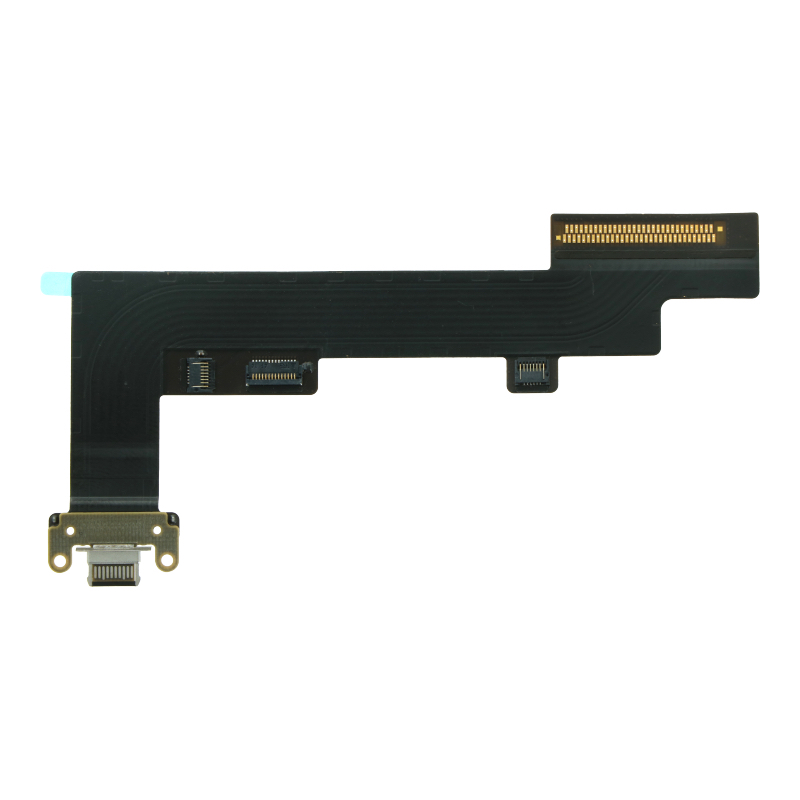 iPad Air 4 / Air 5, Ladestik flex i Sort (4G version)