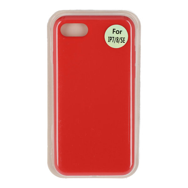 Silicone case - iPhone 7 / 8 / SE 2020/2022 i Rød