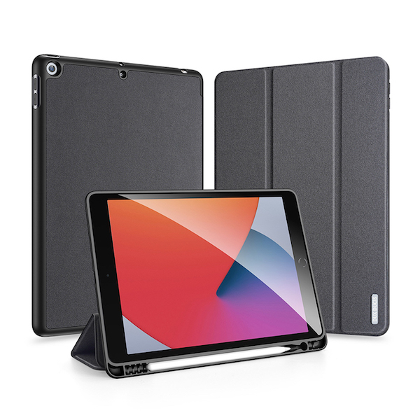 iPad Air 4 / Air 5 / Air 11, Flipcover med pen holder i Sort