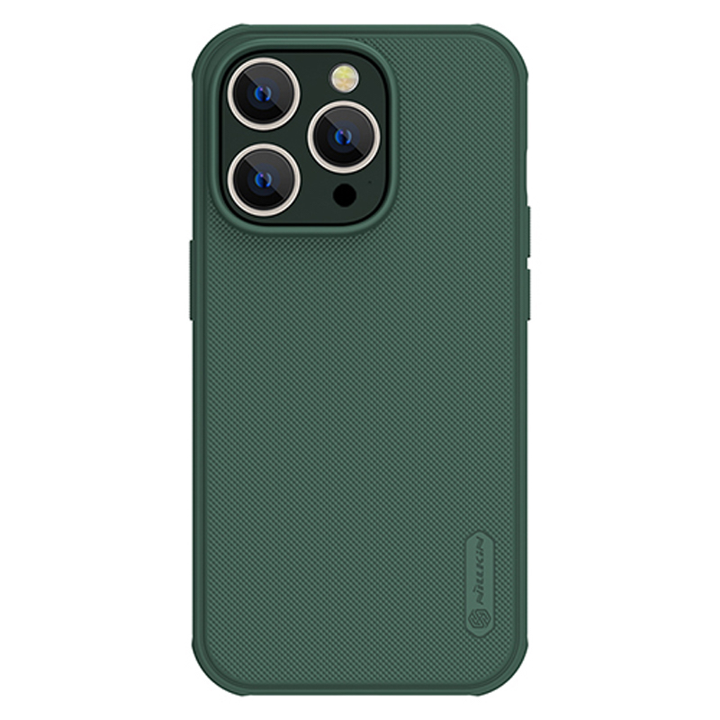 iPhone 14 Pro, Super Frosted Shield Pro Cover i Grøn