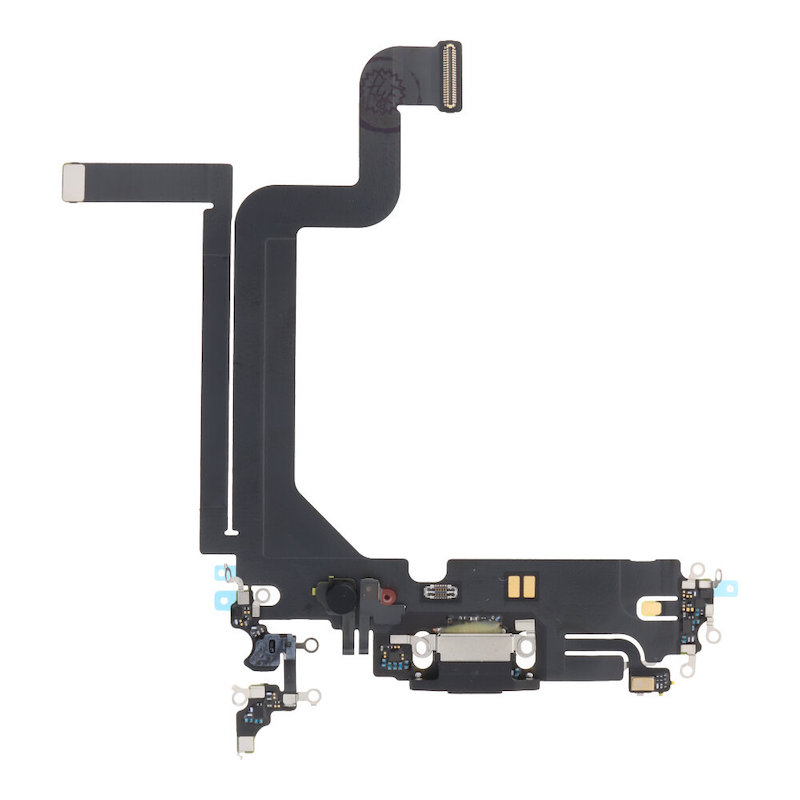 iPhone 14 Pro Max, Ladestik flex i Sort