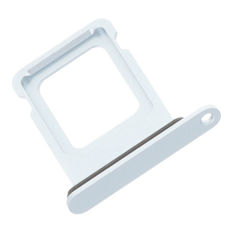 iPhone 15 / 15 Plus, Simkort bakke i Blå (Single card)