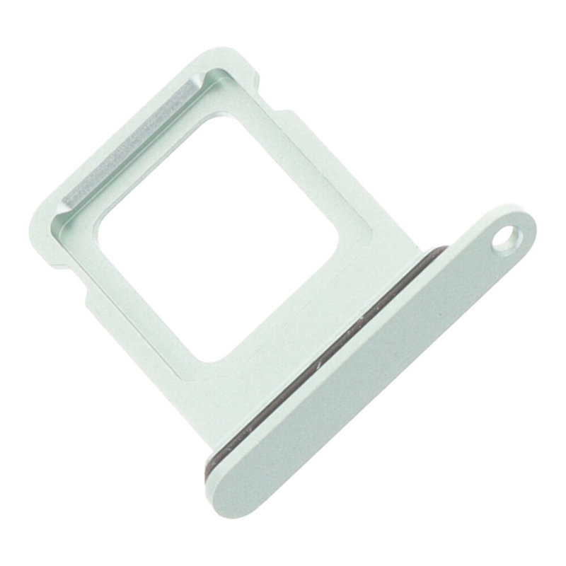 iPhone 15 / 15 Plus, Simkort bakke i Grøn (Single card)