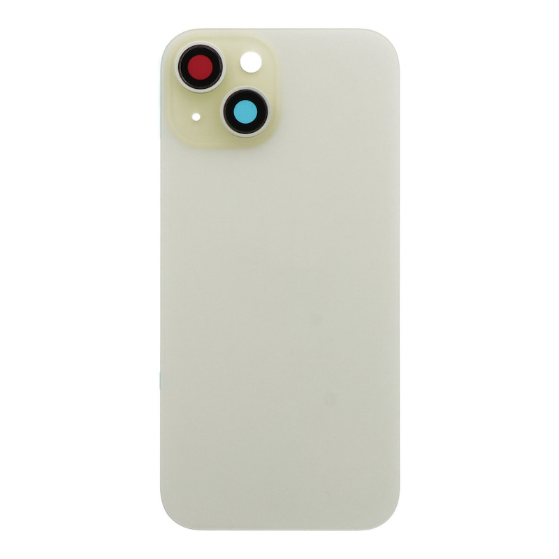 iPhone 15, Komplet bagside i Gul