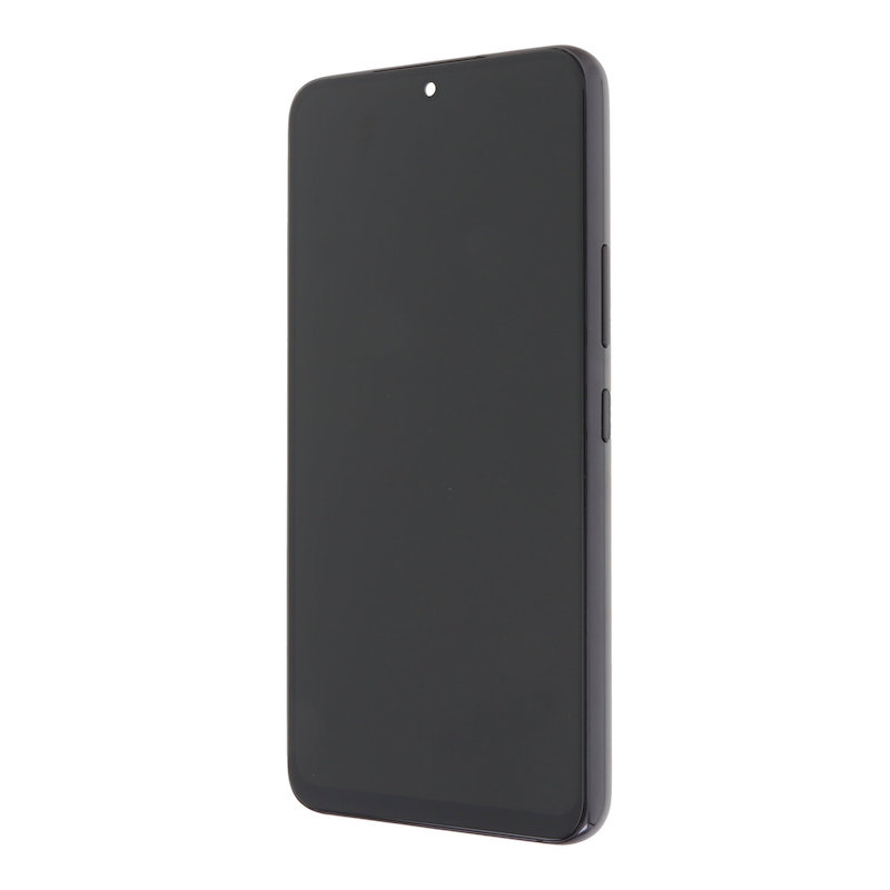 Samsung Galaxy S22 5G Skærm med Ramme Sort LCD + Touch