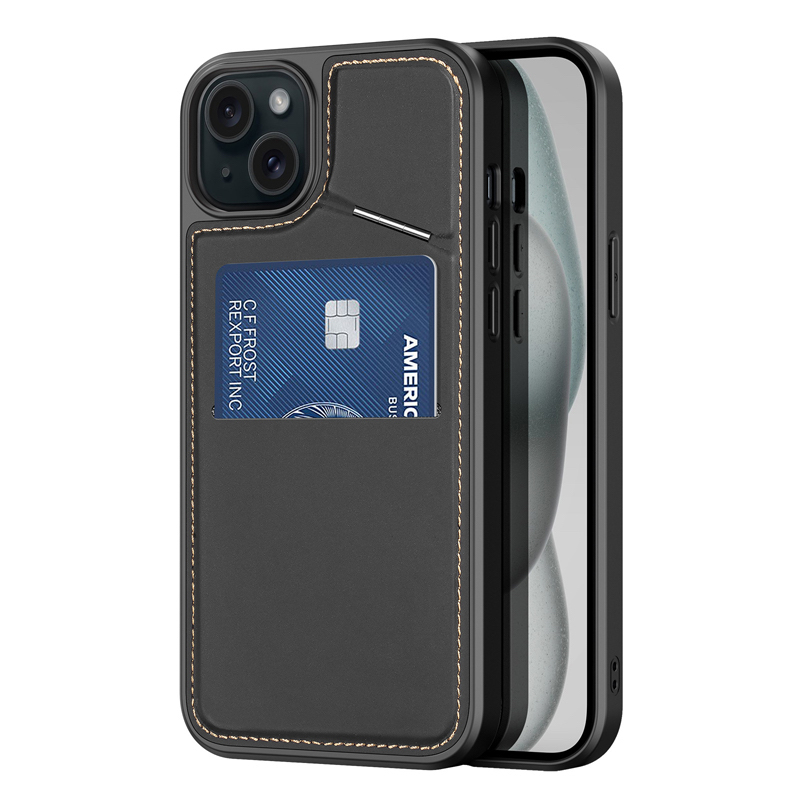 iPhone 15, Dual-card Cover (Magsafe) Sort
