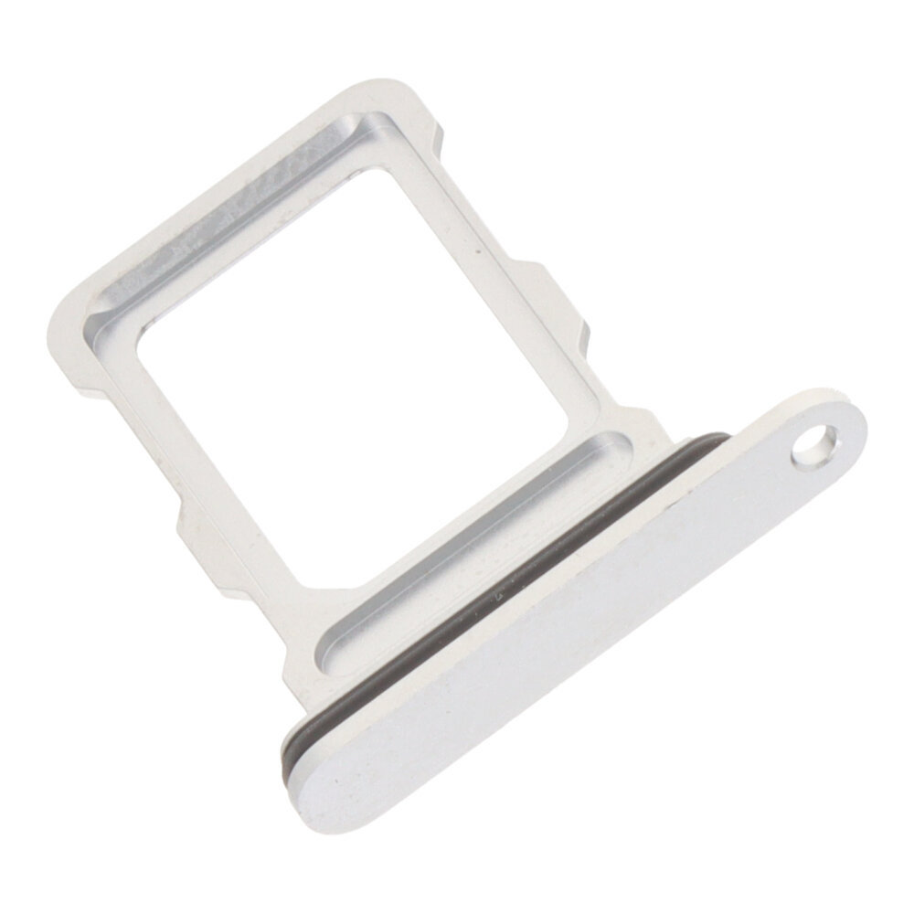 iPhone 16 Pro / 16 Pro Max, Simkort bakke i Hvid (Single card)