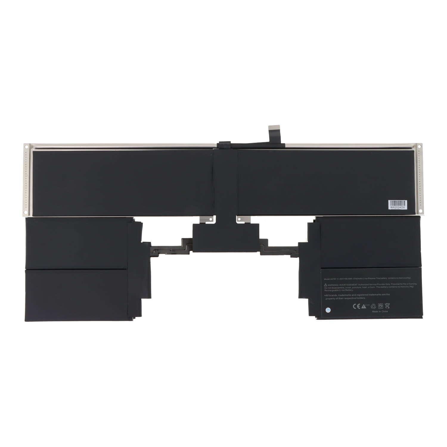 MacBook Air 15" Batteri A2797 5762mAh / 66,5Wh
