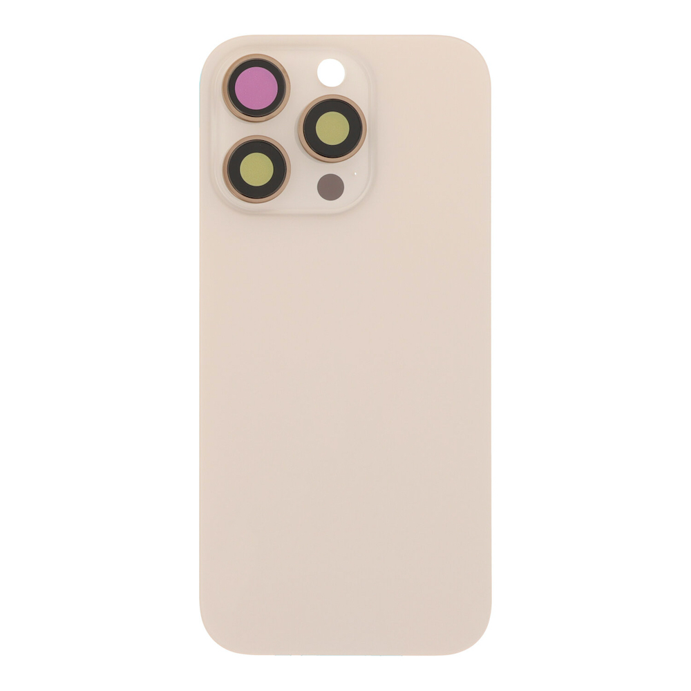 iPhone 16 Pro, Komplet bagside i Guld (Desert Titanium)
