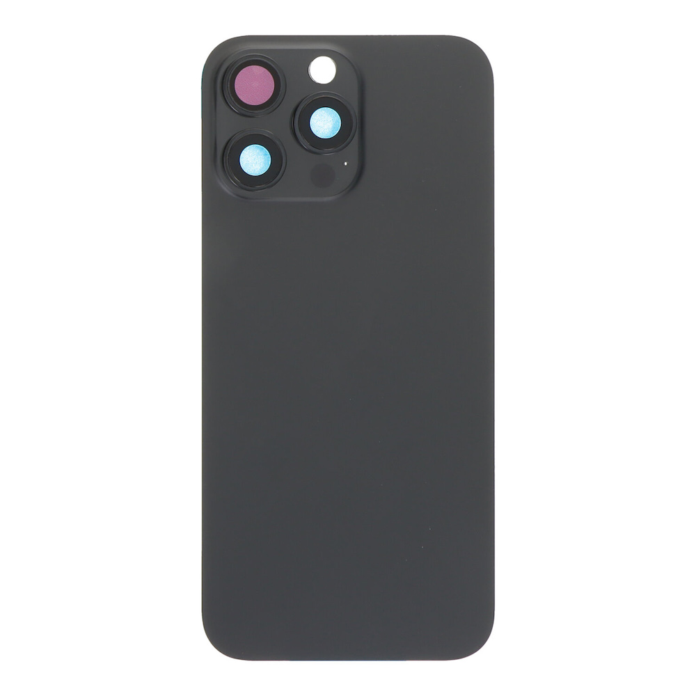 iPhone 16 Pro Max, Komplet bagside i Sort