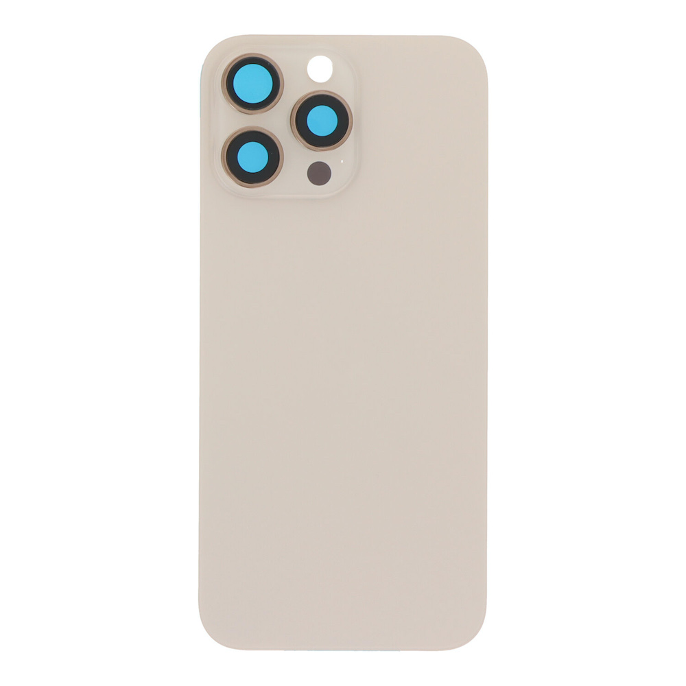 iPhone 16 Pro Max, Komplet bagside i (Desert Titanium)