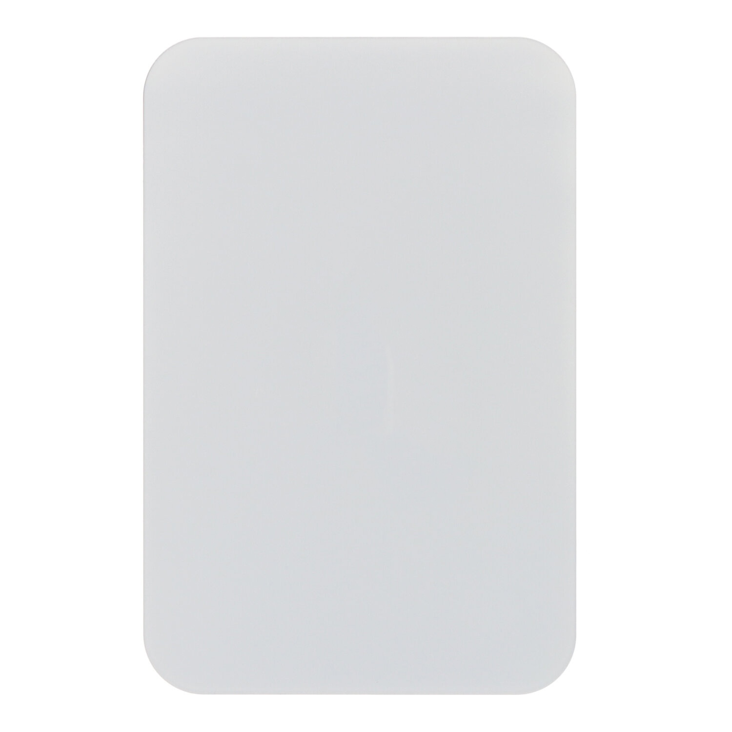 iPhone 17 Pro Bagside Sølv OEM Bagglas med Logo | Batteridæksel til iPhone 17 Pro