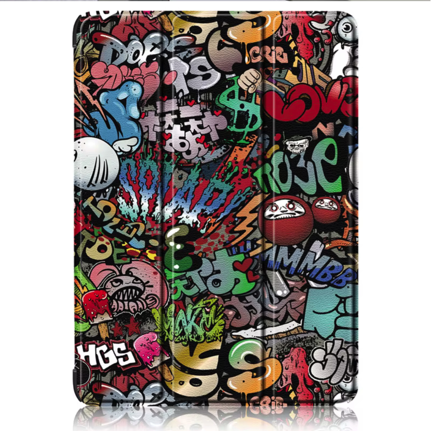 iPad 10 / iPad 11 (A16) Flip Lædercover Grafiti Cover 10.9"