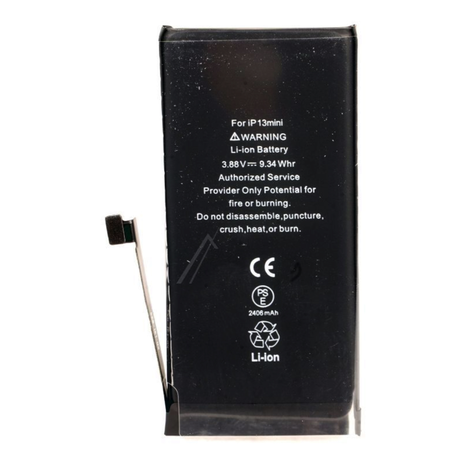 iPhone 13 Mini Batteri A2660 2406 mAh Diagnosérbart Kompatibelt Batteri