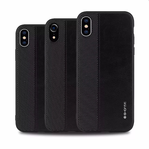 iPhone XR, Lædercover - G-Case, Earl Series Sort