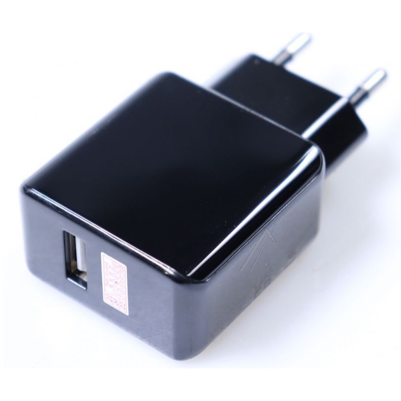 3A USB-A Wall charger (15W) Sort