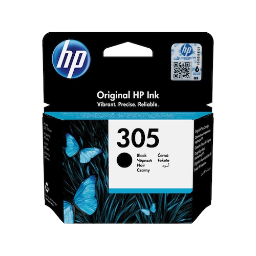 No305 Sort Blæk - HP Blæk