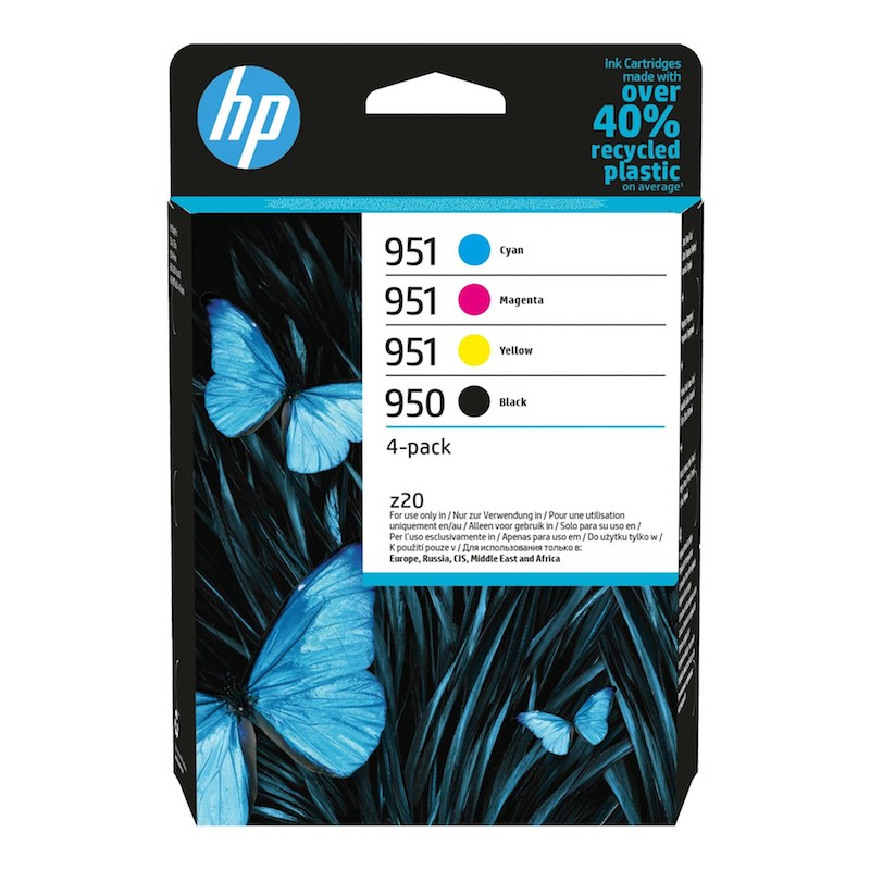 HP 950 Black / 951 CMY Original Ink Cartridges 4-pack