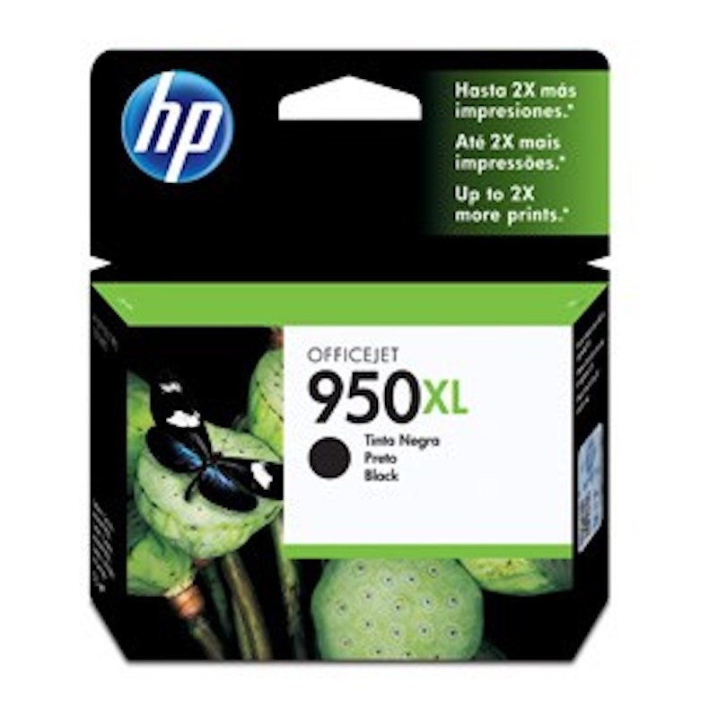 HP 950XL Sort blæk