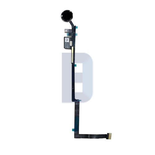 iPad 5 / 6, Homeknap flex komplet i Sort