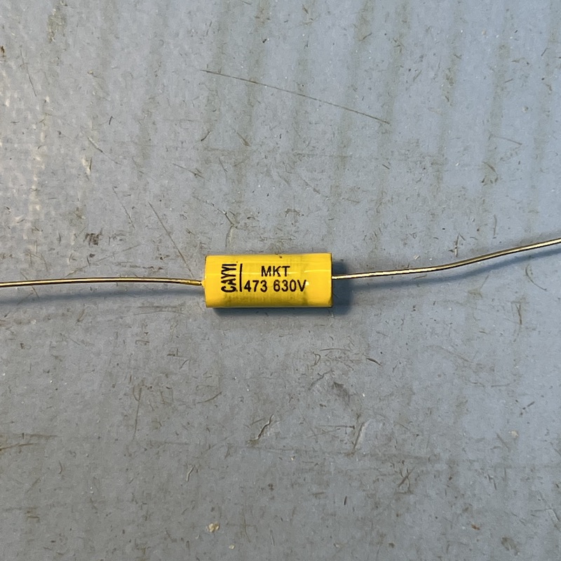 Axial kondensator 0,047UF-630V (1 stk.)