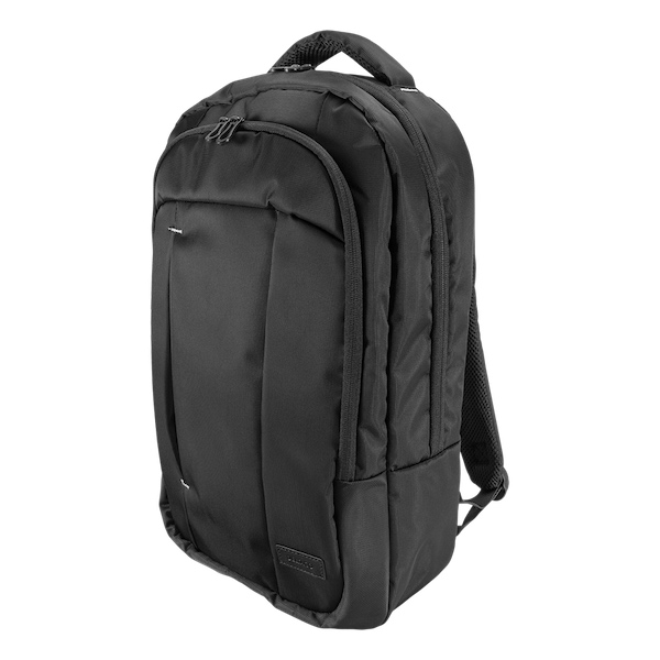Rygsæk, til bærbare computere op til 15,6 ", polyester, sort