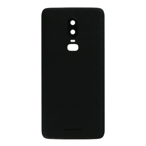 OnePlus 6, Bagglas i Sort (Mirror black)