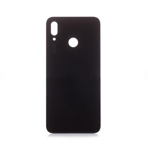 Huawei P20 Lite, Bagglas i Sort