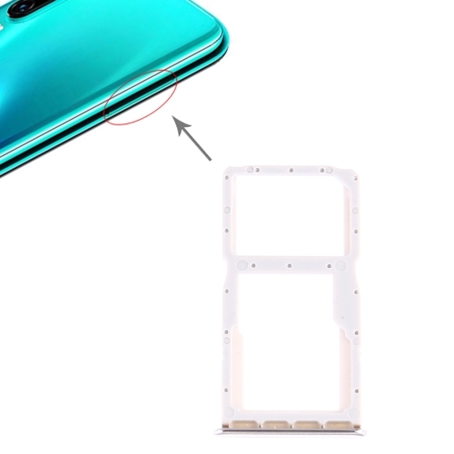 Huawei P30 Lite Simkort bakke i Sølv