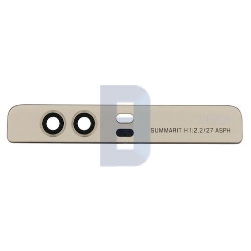 Huawei P9 Top glas på bagsiden i Guld.