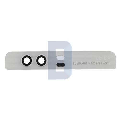 Huawei P9 Top glas på bagsiden i Hvid