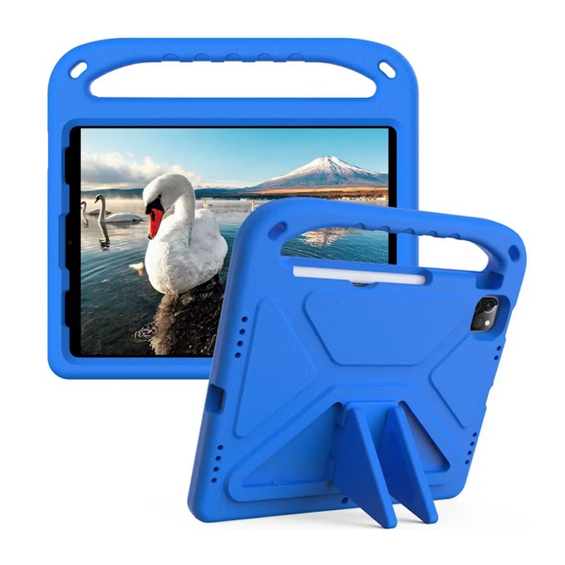 iPad 7/8/9 10.2, KidSafe Grip Case, Blå