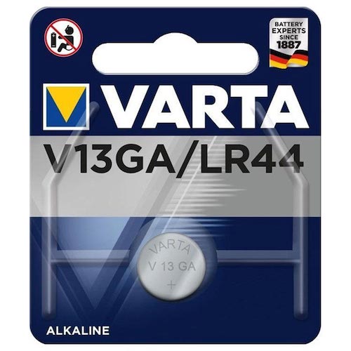 LR44 V13GA 1.5V Knapcelle Batteri Varta Alkaline 11.6x5.4MM