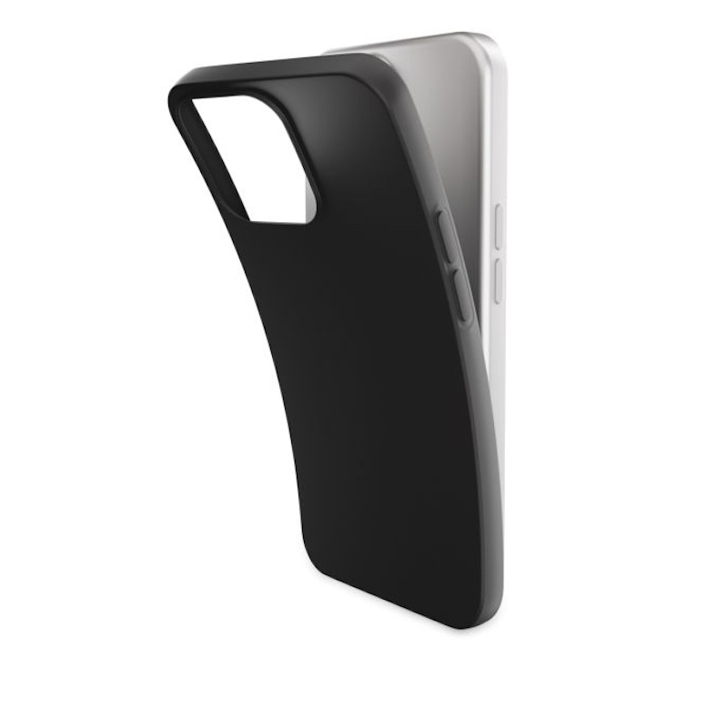 iPhone 12 / 12 Pro, Flexible Case i Sort