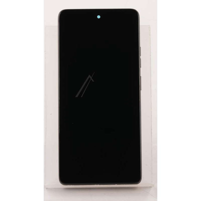Motorola Moto G75, skærm med ramme, Sort (Original)