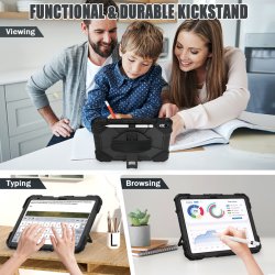 iPad 10 / iPad 11 (A16), Shock Proof cover i Sort