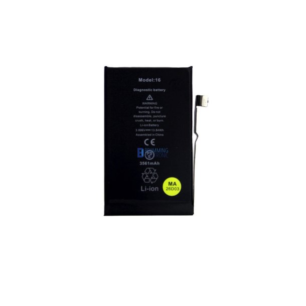 iPhone 16 Batteri 3561 mAh PSJQ1 &ndash; Kompatibel Diagnosable
