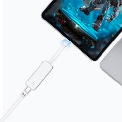 Netvrksadapter USB-C han til RJ45 Hun