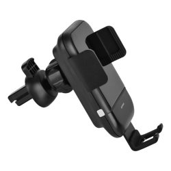 Trdls oplader til bil, 10W, sort (Air Vent, Dashboard, Windshield)