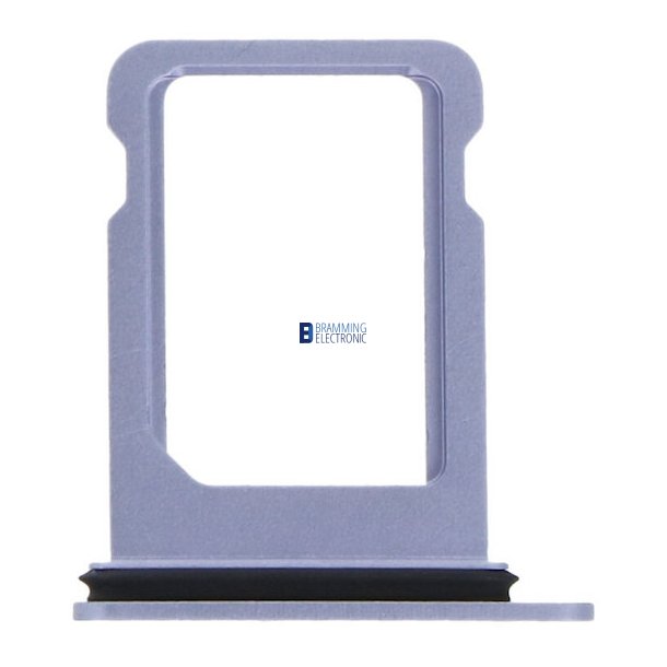 iPhone 12 Mini, Simkort bakke i Lilla (Single card)